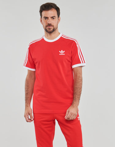 T-Shirt Adidas 3 Stripes rossa